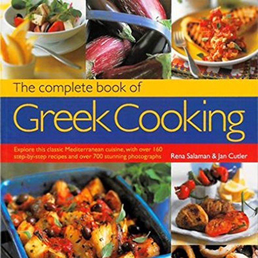 Complete book of Greek Cooking by Authors Salaman and Cutler